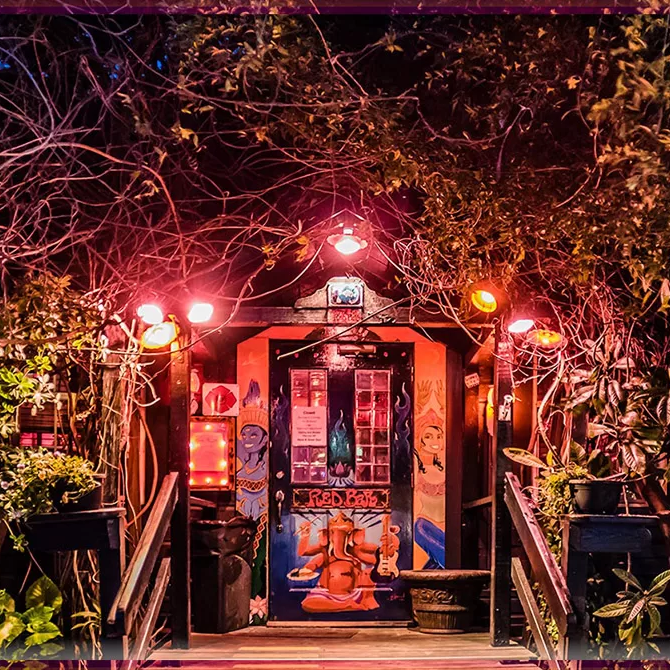 Red Bar entrance